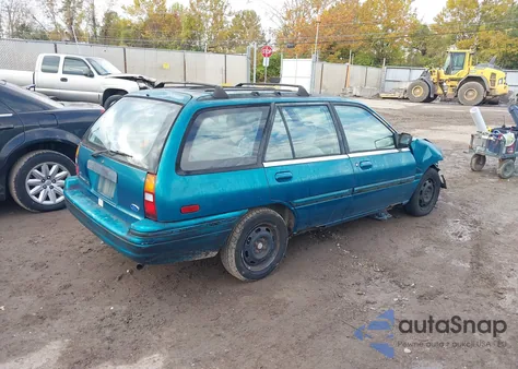 1994 Ford Escort Lx/Sport from USA, damaged, VIN 1FARP15J3RW315417